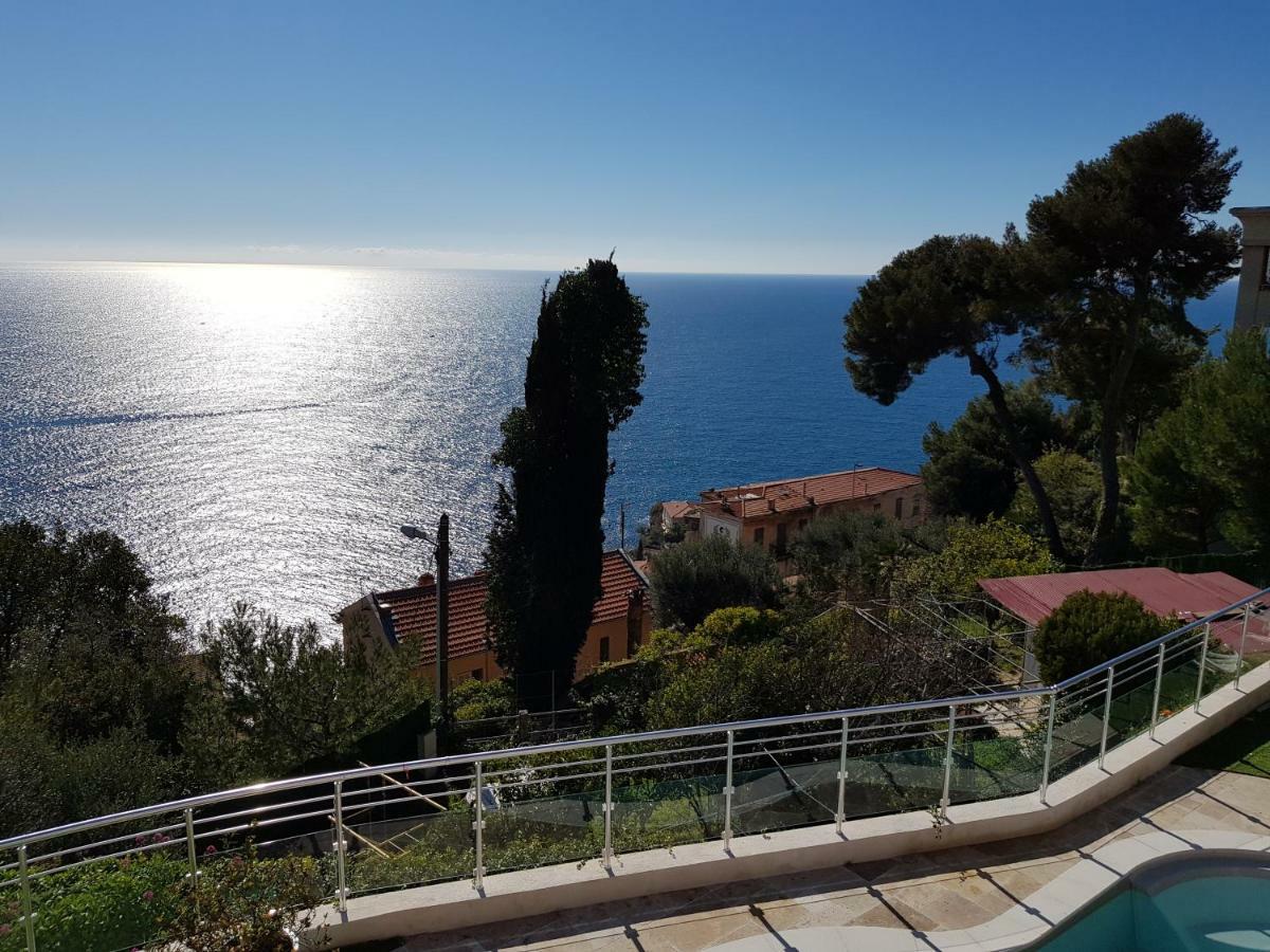 Vue Mer.Tranquilite.Cap D'Ail A 10 Mn De Monaco Cap-d'Ail Exterior photo